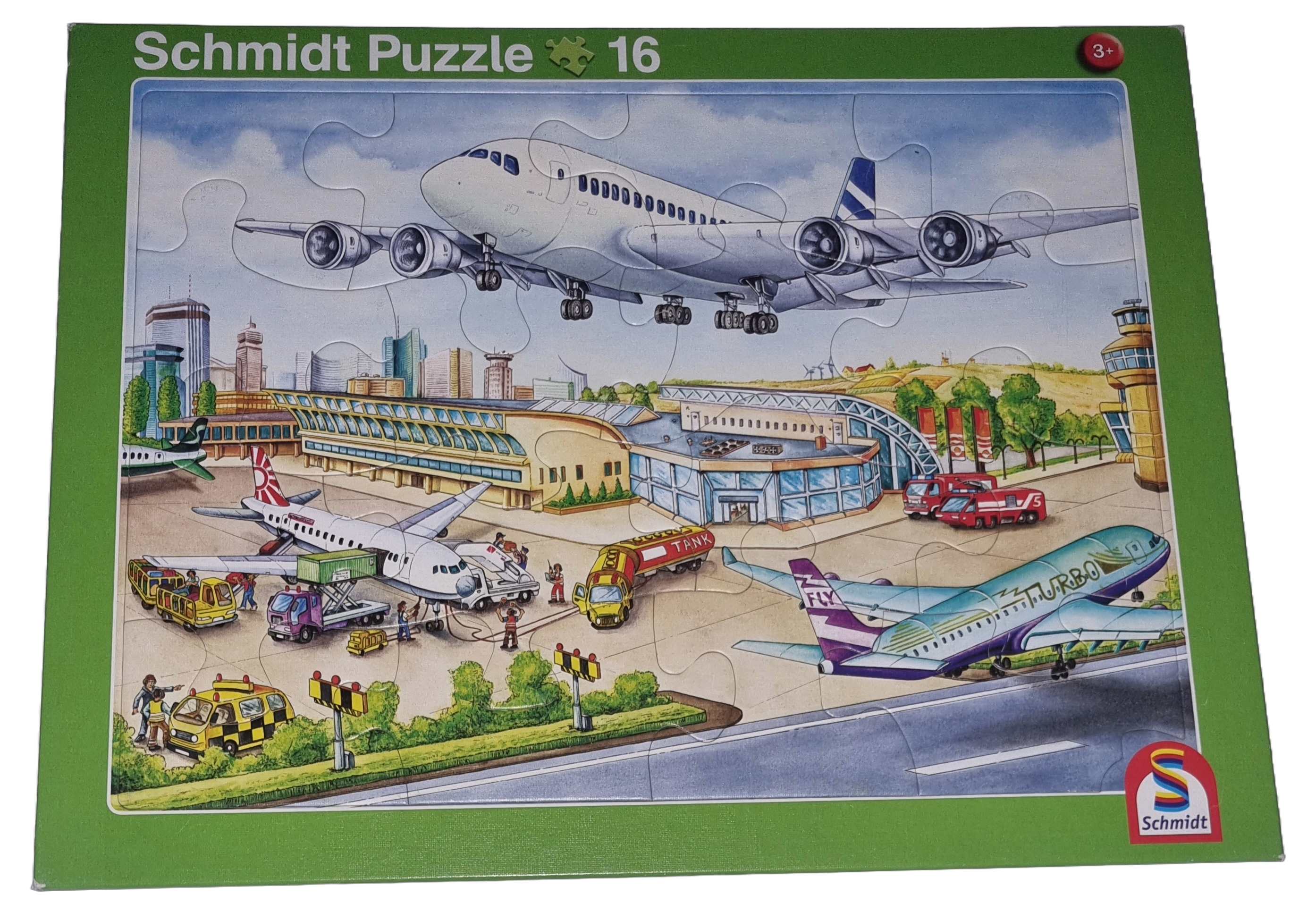 Schmidt Puzzle Auf dem Flughafen 16 Teile 56769